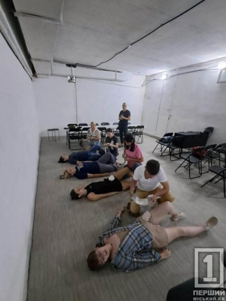 Врятувати життя за алгоритмом MARCH: у Кривому Розі провели другі курси з домедичної допомоги