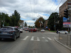 Зіткнення на перехресті в центрі Кривого Рогу