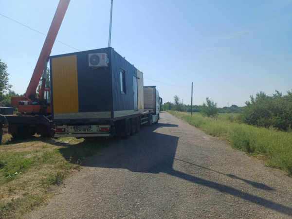 Доступна медицина: у громаді Криворіжжя встановлюють модульні пункти здоров’я