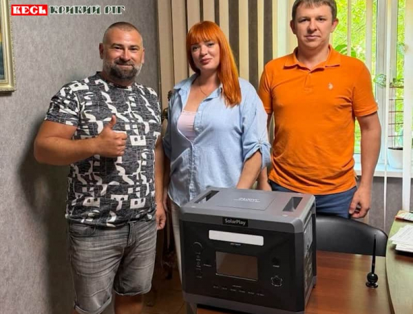 Зарядну станцію &laquo;Фаворит&raquo; придбав для 17 Криворізької ОВМБр