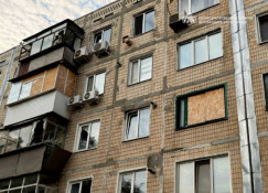 На Дніпропетровщині внаслідок російських обстрілів одна людина дістала поранень