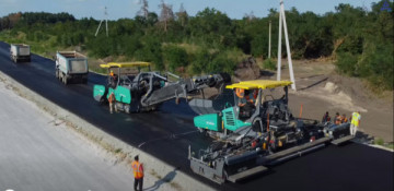 На трасі Н-31 у регіоні вже понад 7 кілометрів дороги отримали нове асфальтобетонне покриття