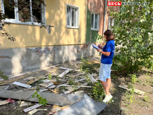 Багатоповерхівка постраждала від атаки БПЛА в Зеленодольську Криворізького р-ну