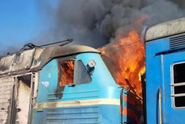 Росіяни атакували безпілотником пасажирський поїзд на Одещині: загинули двоє залізничників