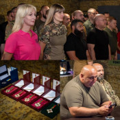У Кривому Розі бійцям окремого штурмового полку «Арей» вручили бойові нагороди та відзнаки