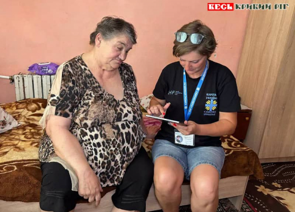 Пані Зінаїда з Українська оселилась в Кривому Розі