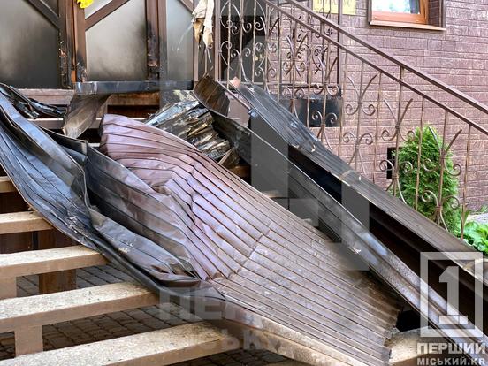У Кривому Розі сталася пожежа зовні офісу приватного нотаріуса