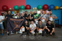 У Кривому Розі відбулись змагання з армрестлінгу серед нацгвардійців