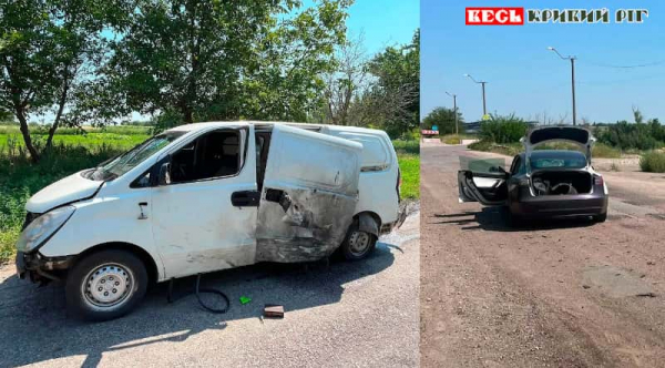 Транспорт пошкодили дрони в Криворізькому районі