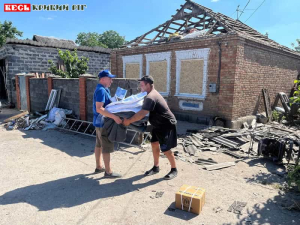 Від ракетного удару постраждали будинки в Радушному Криворізького району