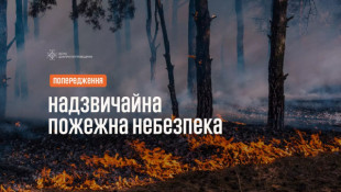 З 10 до 14 серпня на Дніпропетровщині оголосили найвищий — п’ятий — клас пожежної небезпеки