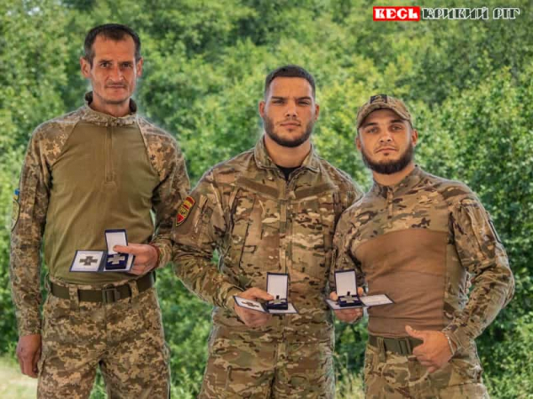 Нагороджено бійців Криворізького штурмового полку АРЕЙ