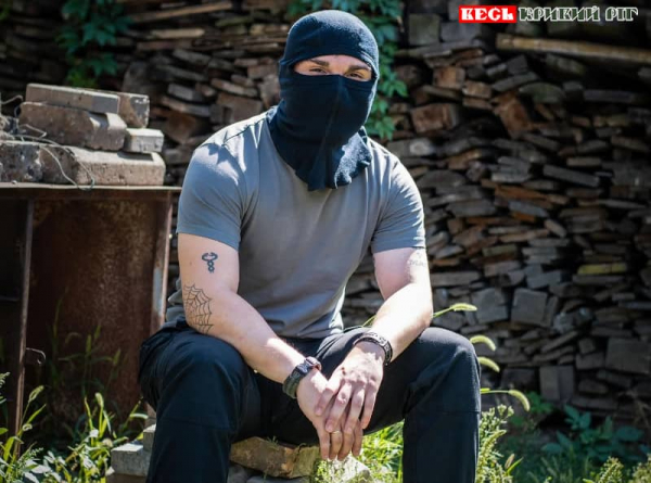 Паулюс з Криворізького штурмового полку АРЕЙ