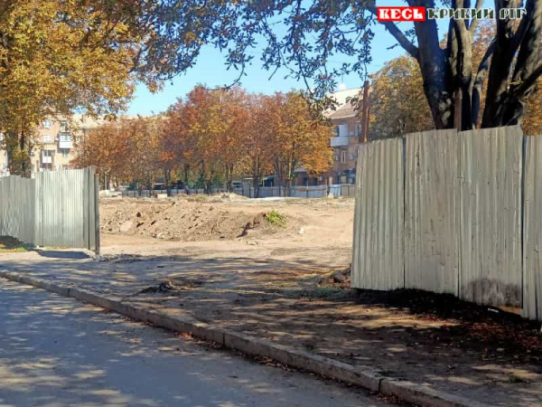 Реконструкція Алеї 200 каштанів в Кривому Розі триває