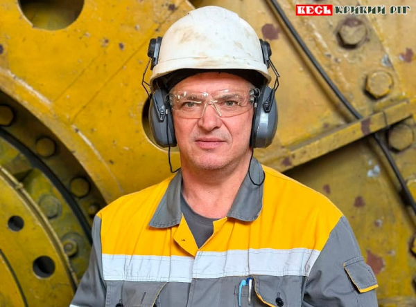 Інженер-віброналадник Олександр з Криворізької ТЕС