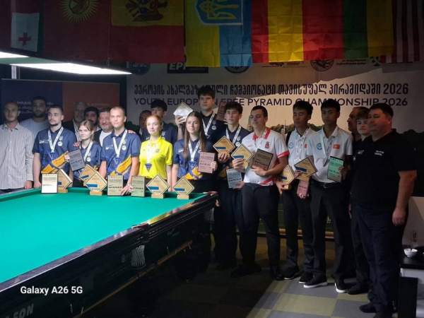 Іван Мороз з Кривого Рогу захистив титул чемпіона Європи з більярду