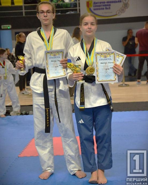 Команда криворізької ДЮСШ № 2 виборола бронзу на чемпіонаті області з тхеквондо