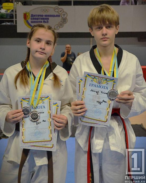 Команда криворізької ДЮСШ № 2 виборола бронзу на чемпіонаті області з тхеквондо