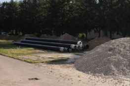 КП «Криворіжтепломережа» продовжує підготовку до опалювального сезону: у Тернівському районі завершують оновлювати ділянки мереж від котельні «Північний ГЗК-2»