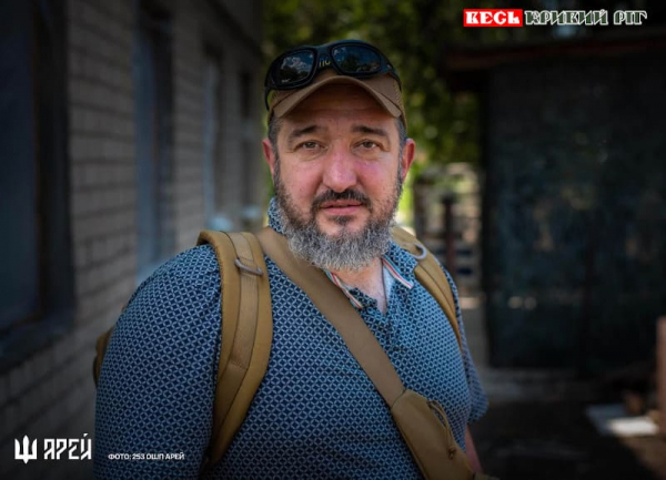 Боєць &laquo;Іспанець&raquo; з Криворізького полку АРЕЙ