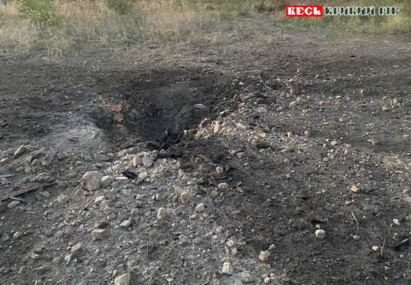 Реактивний шахед поцілив по відкритій території підприємства в Апостоловому