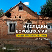 Майже 20 разів ворог атакував 4 райони Дніпропетровської області: двоє людей дістали поранень