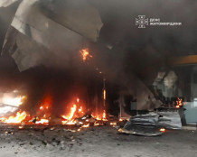 На Житомирщині російський безпілотник влучив у магазин біля АЗС: загинули дві людини