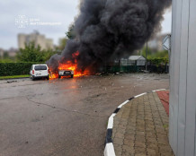 На Житомирщині російський безпілотник влучив у магазин біля АЗС: загинули дві людини