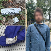 Нервували перед патрульними: у двох криворіжців знайшли наркотики