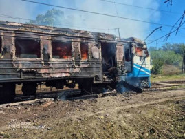 Росія пошкодила або знищила понад 500 локомотивів «Укрзалізниці» від початку великої війни