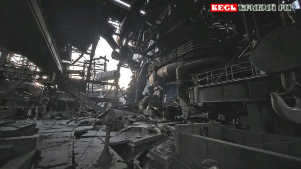 Цех Запоріжсталі зруйновано ворожими ракетами