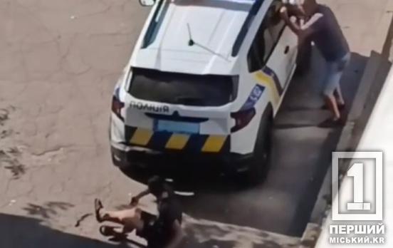 У Кам’янському поліцейські переїхали на чоловіка: призначено службову перевірку