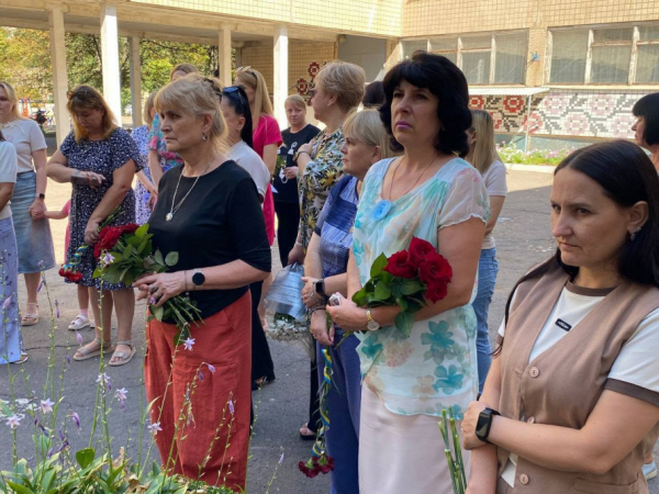 У Кривому Розі відкрили меморіальну дошку полеглому захиснику Сергію Солоньку