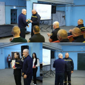 У Кривому Розі з нагоди Дня рятівника відзначили працівників аварійно-рятувальних служб та пожежної охорони