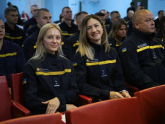 У Кривому Розі з нагоди Дня рятівника відзначили працівників аварійно-рятувальних служб та пожежної охорони