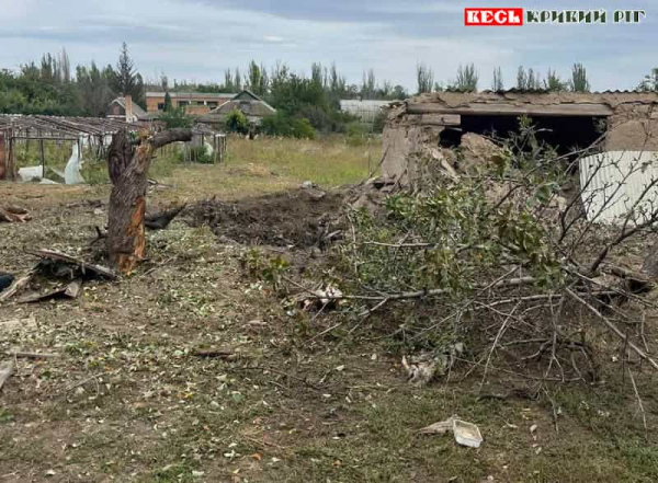 Наслідки ворожого обстрілу Мар&rsquo;янського у Криворізькому районі