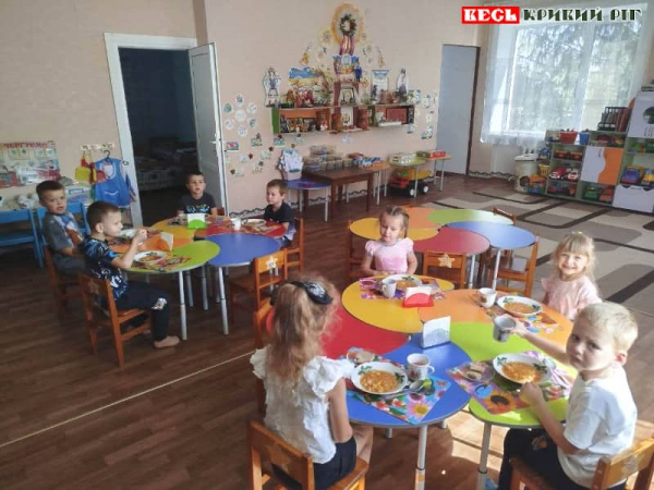 Безкоштовне харчування у дитсадочку Лозуватської громади Криворізького р-ну