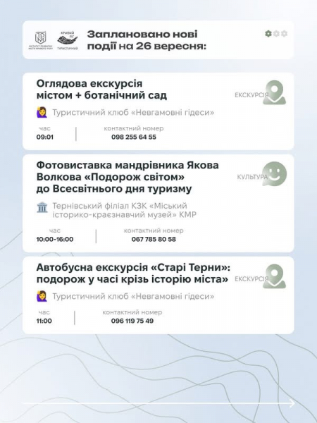 Вихідні у Кривому Розі: куди сходити 26 та 27 вересня