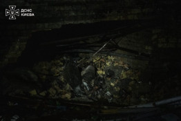 Вночі росіяни завдали чергового удару по Києву: пошкоджено п’ятиповерхівку, є постраждалі