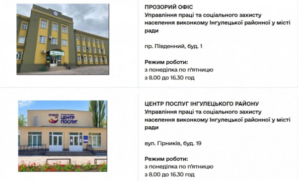 Зимова допомога 19 400 грн у Кривому Розі: 26 пунктів прийому заяв та їхні адреси