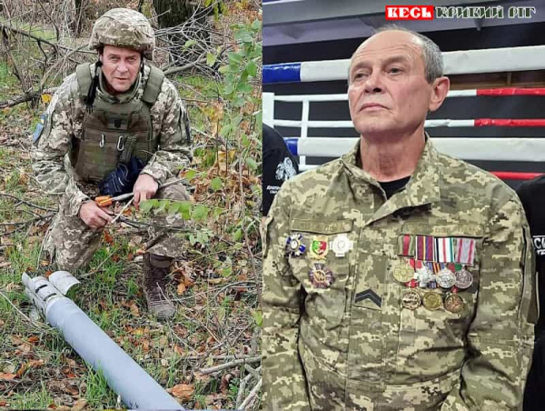Ветеран війни Валерій Семененко з Кривого Рогу