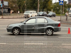 Два автомобілі не поділили дорогу на проспекті Миру