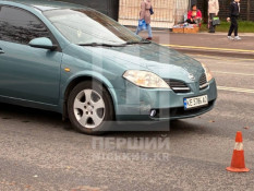 Два автомобілі не поділили дорогу на проспекті Миру