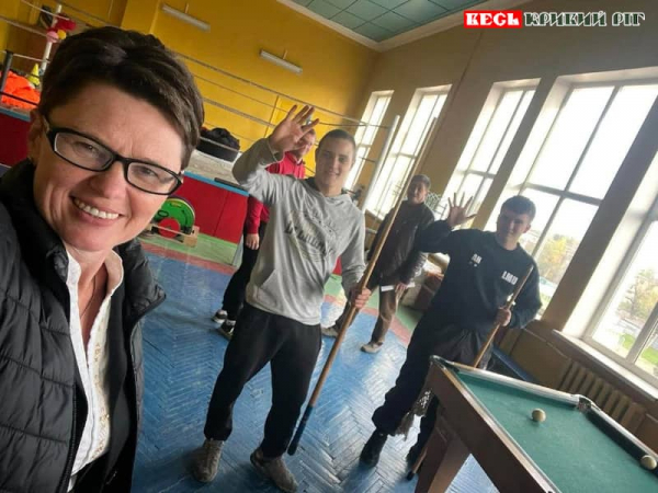 Спортінвентар подарувала профспілка Сухою Балки Криворізькому Гірничому Коледжу