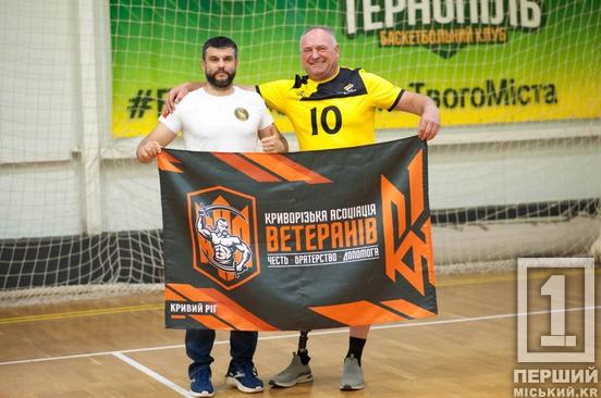Криворізький ветеран Валерій Кропова став срібним призером Чемпіонату України з волейболу сидячи