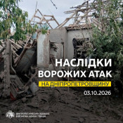 На Дніпропетровщині внаслідок російських обстрілів постраждали четверо людей