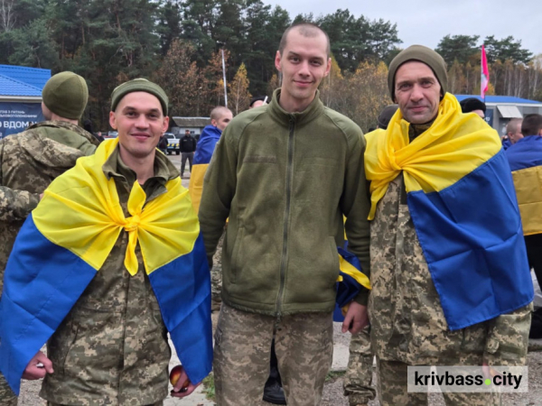 Семеро криворіжців повернулися з полону: Україна звільнила 270 людей, серед них — захисники Маріуполя