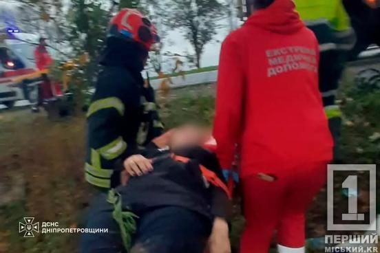 Смертельна ДТП на трасі Дніпро – Кривий Ріг: легковик врізався в дерево, загинув водій та травмовані троє пасажирок