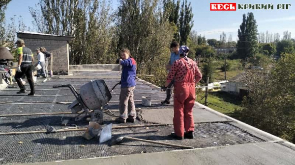 Відремонтовано дах Служби колії депо-1 Швидкісного трамваю у Кривому Розі