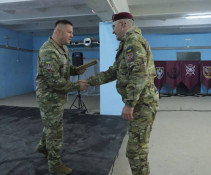 У Кривому Розі відзначили річницю створення 77-ї аеромобільної бригади ДШВ та нагородили військових